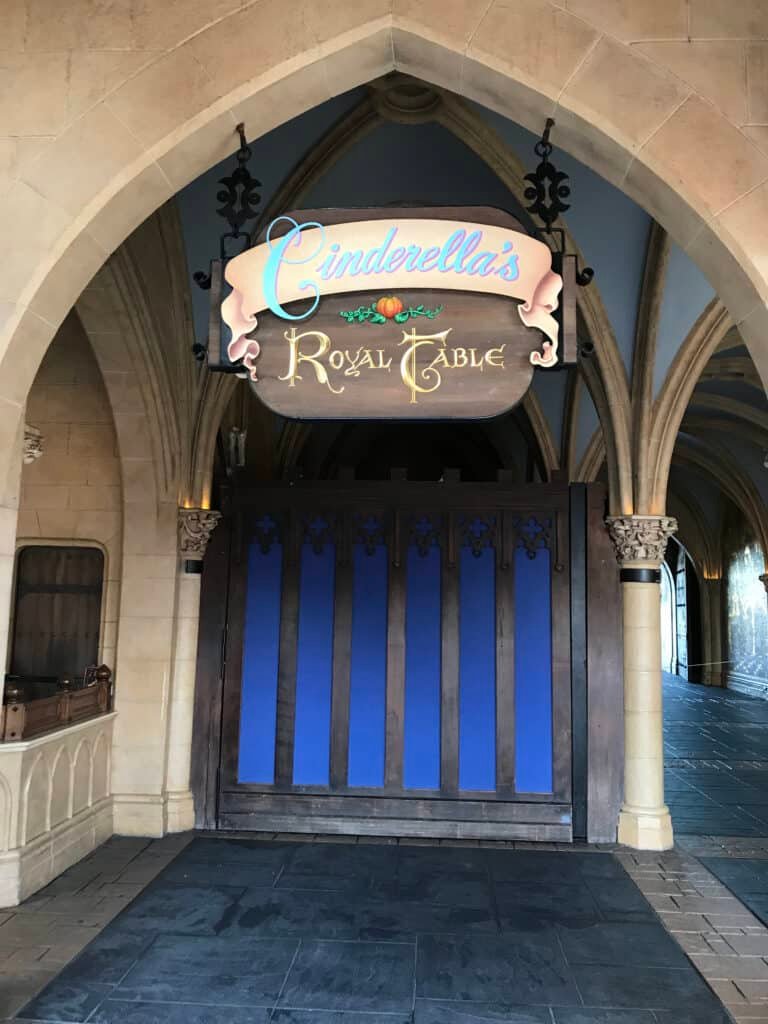 cinderella's royal table meet Disney Princesses