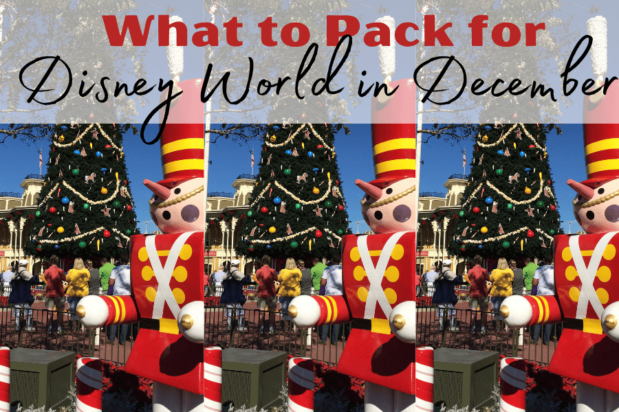 What to Pack for Disney World in December