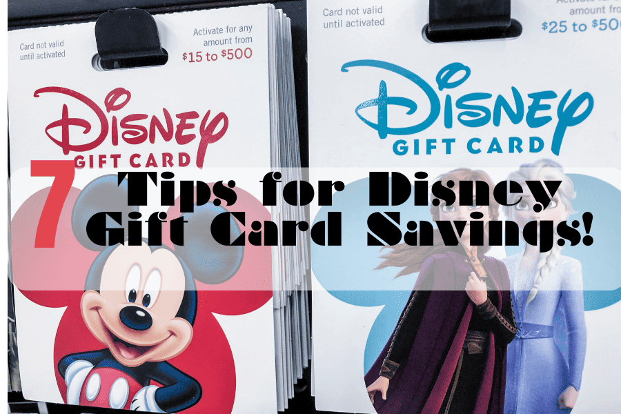 Disney Gift Cards Mickey Mouse and Frozen