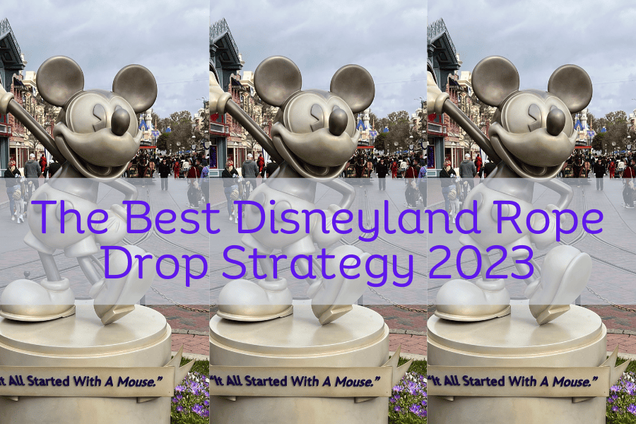 The Best Disneyland Rope Drop Strategy