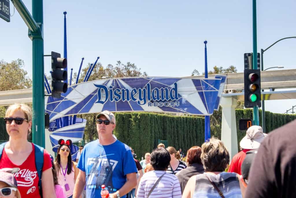 Disneyland Entrance