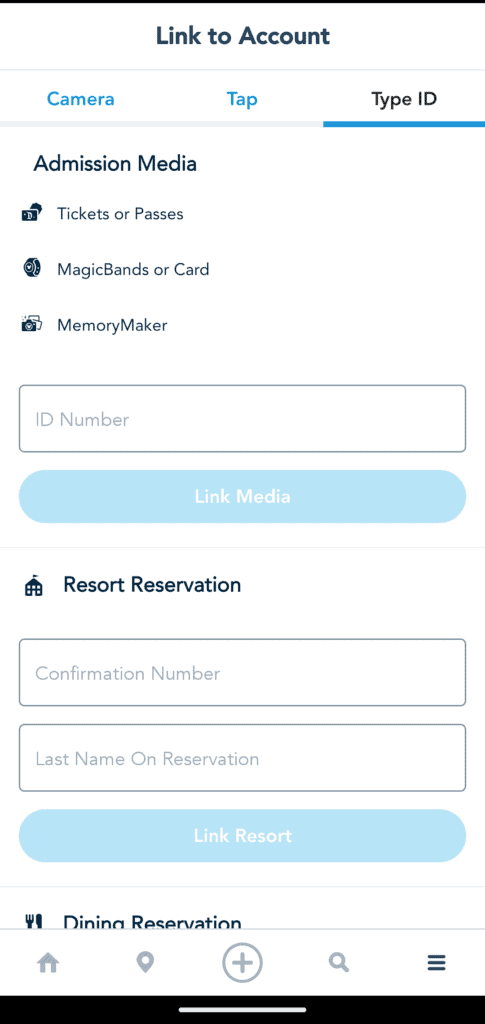 Navigating the My Disney Experience App Resort Reservations Linking