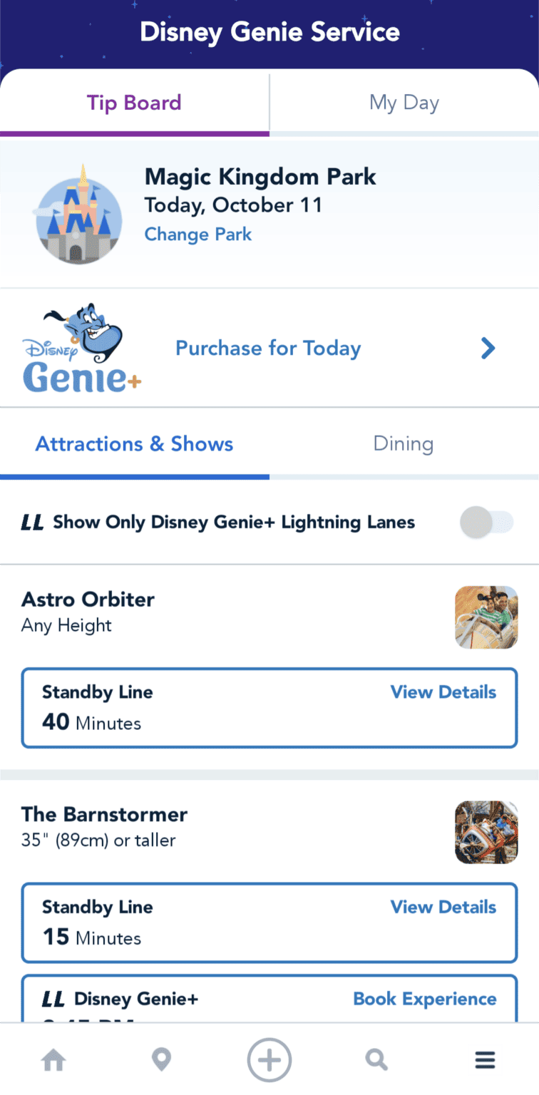 Complete Guide: How to Use the My Disney Experience App - Pixie Packing ...