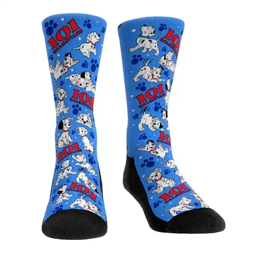 Disney Classic Movies Premium Socks (Small/Medium, 101 Dalmatians - All Over)