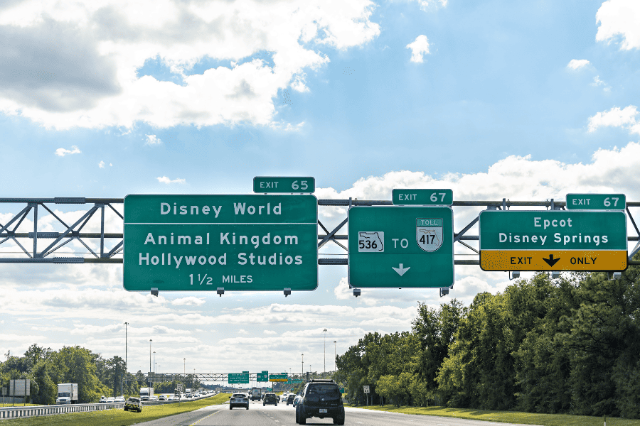Disney World Size