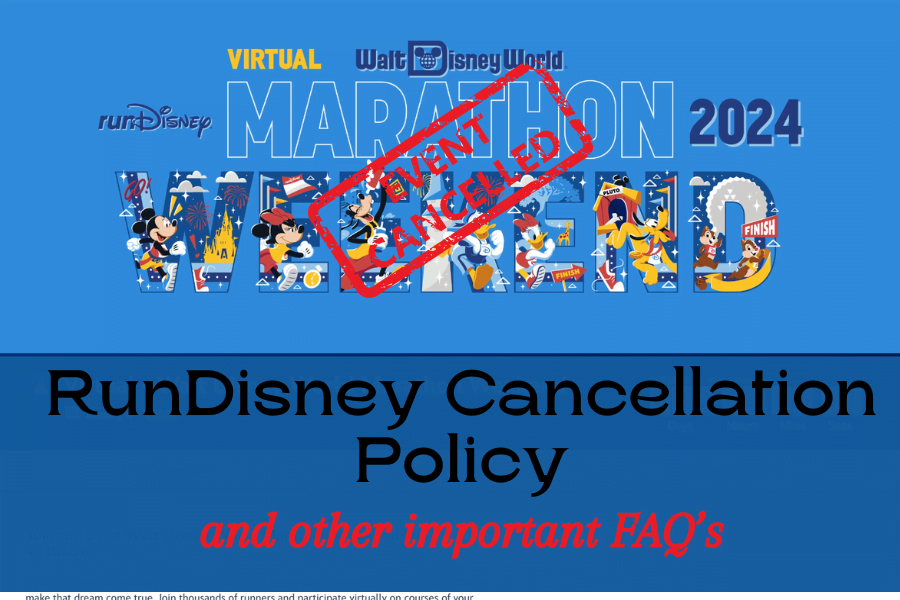 event cancelled rundisney cancellation policy