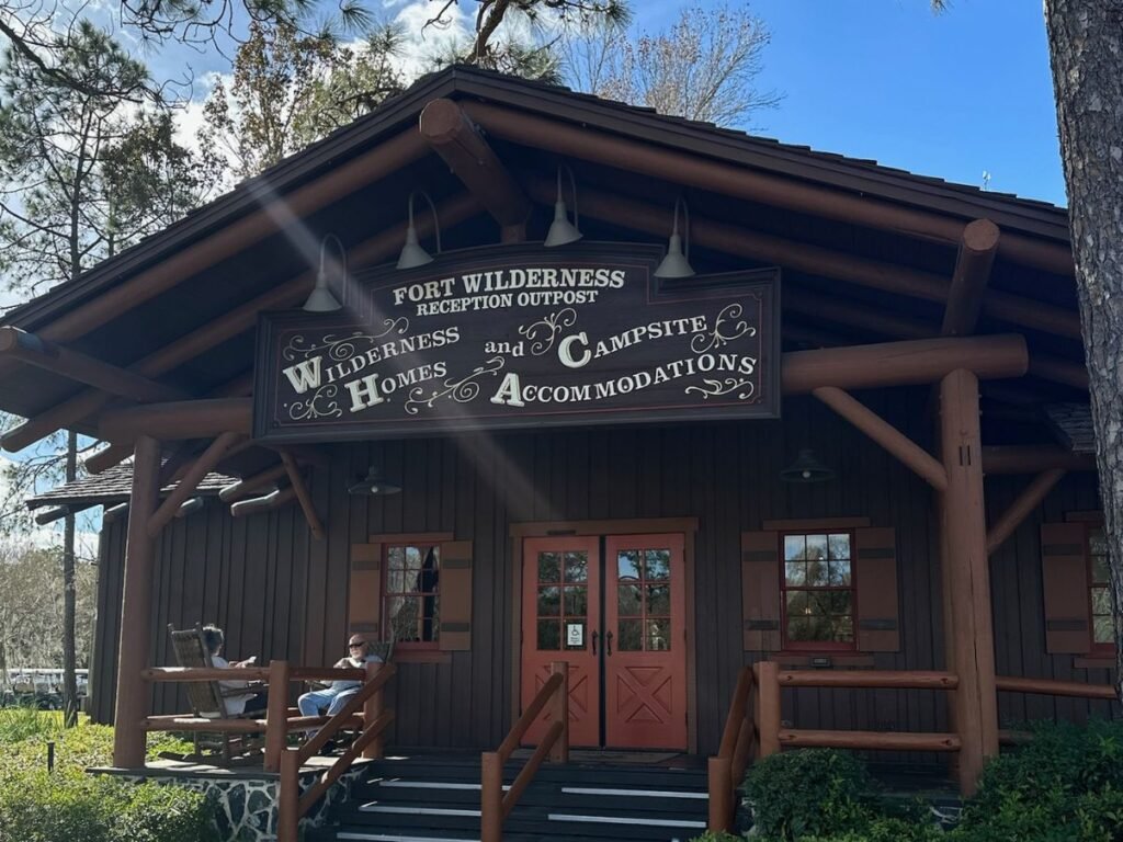 Fort Wilderness check in and reception