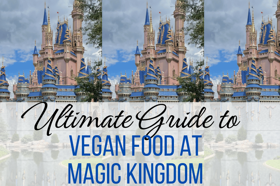 Cinderella Castle; Ultimate Guide to Vegan food at magic kingdom