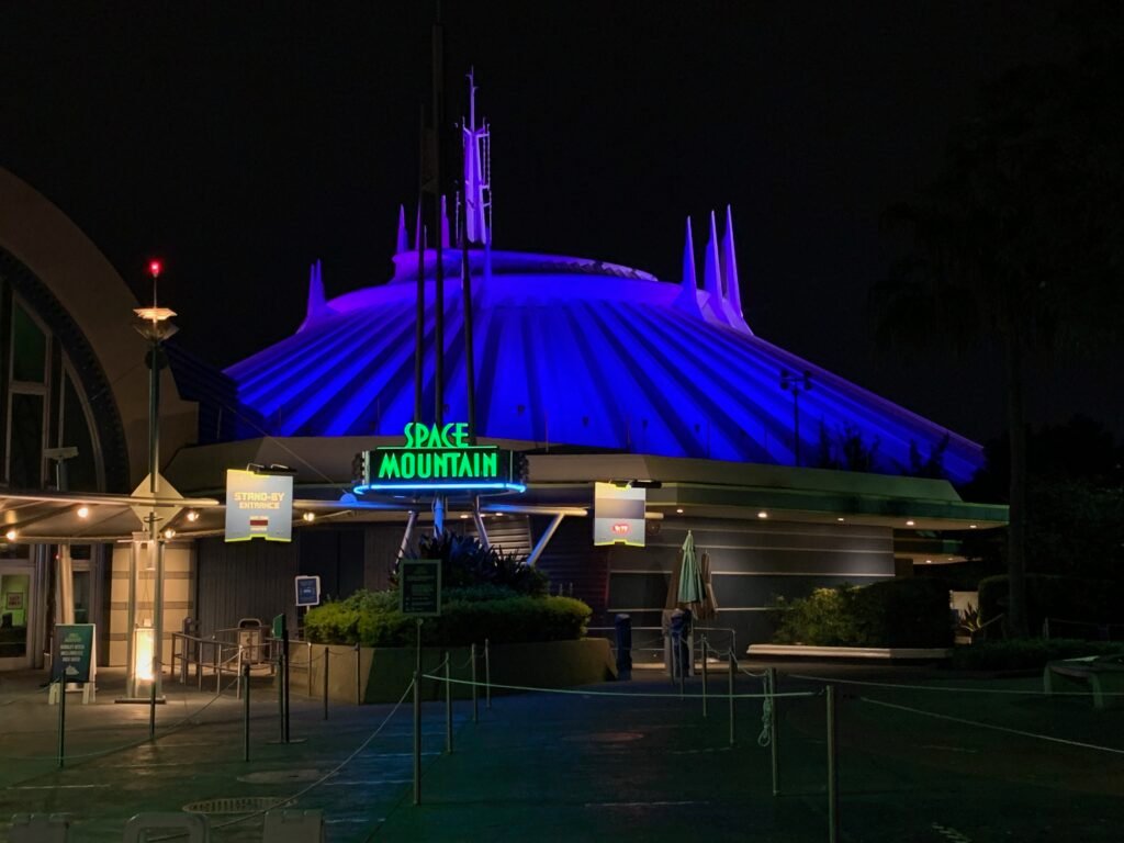 Disneyland space mountain