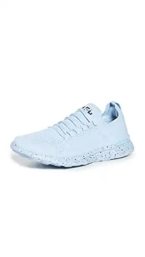 APL: Athletic Propulsion Labs Women's Techloom Breeze Sneakers, Ice Blue/Speckle, 8 Medium US