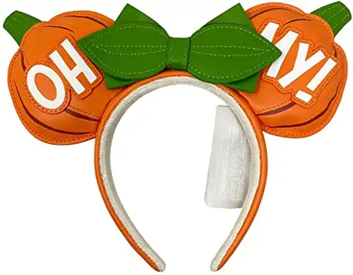 Loungefly Disney Pumpkin Minnie Oh My Ears Headband