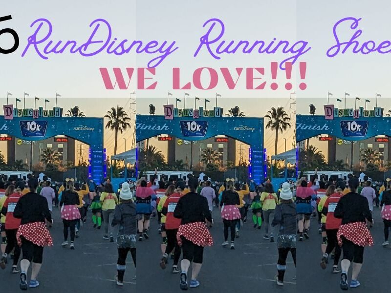 5 runDisney running shoes we love, finish line, Disneyland rundisney 10k