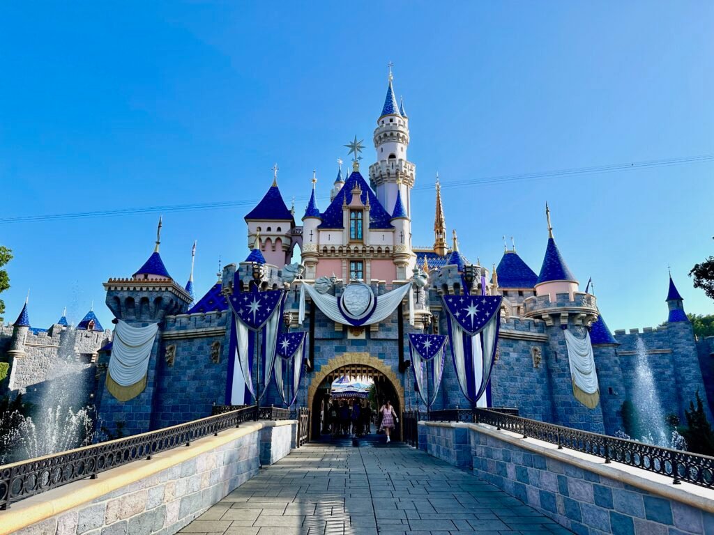 Disneyland sleeping beauty castle