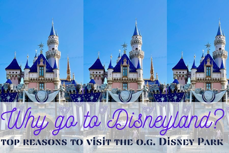 Why go to Disneyland; top reasons to visit the og park; sleeping beauty castle