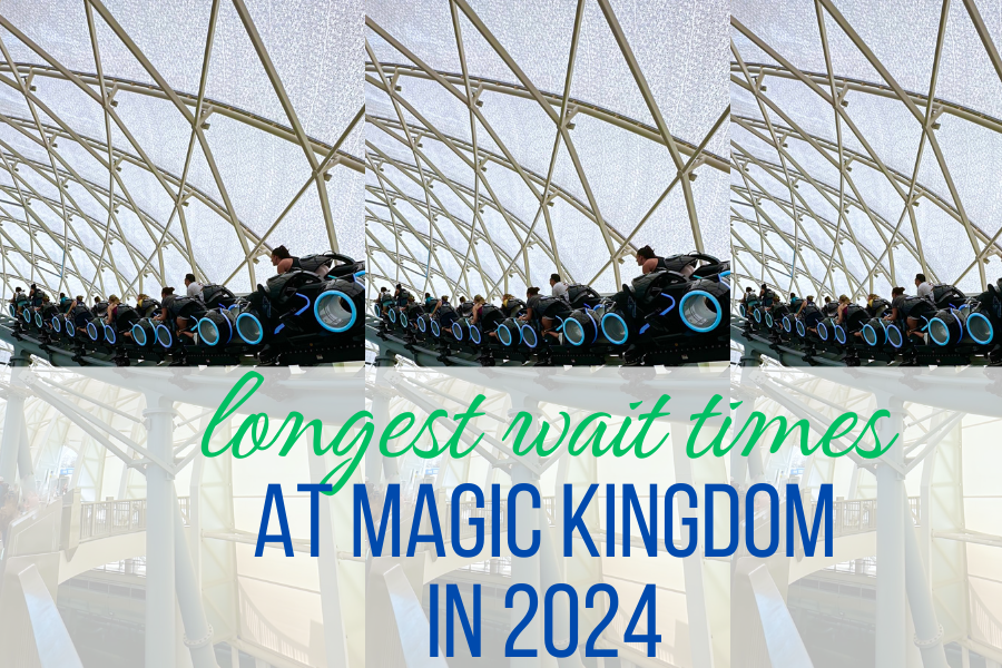 Tron Lightcycle Run longest wait times at magic kingdom