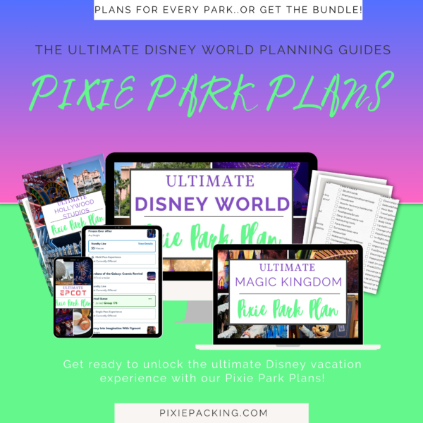 Pixie Park Plans The Ultimate Disney Vacation Planning Guide!